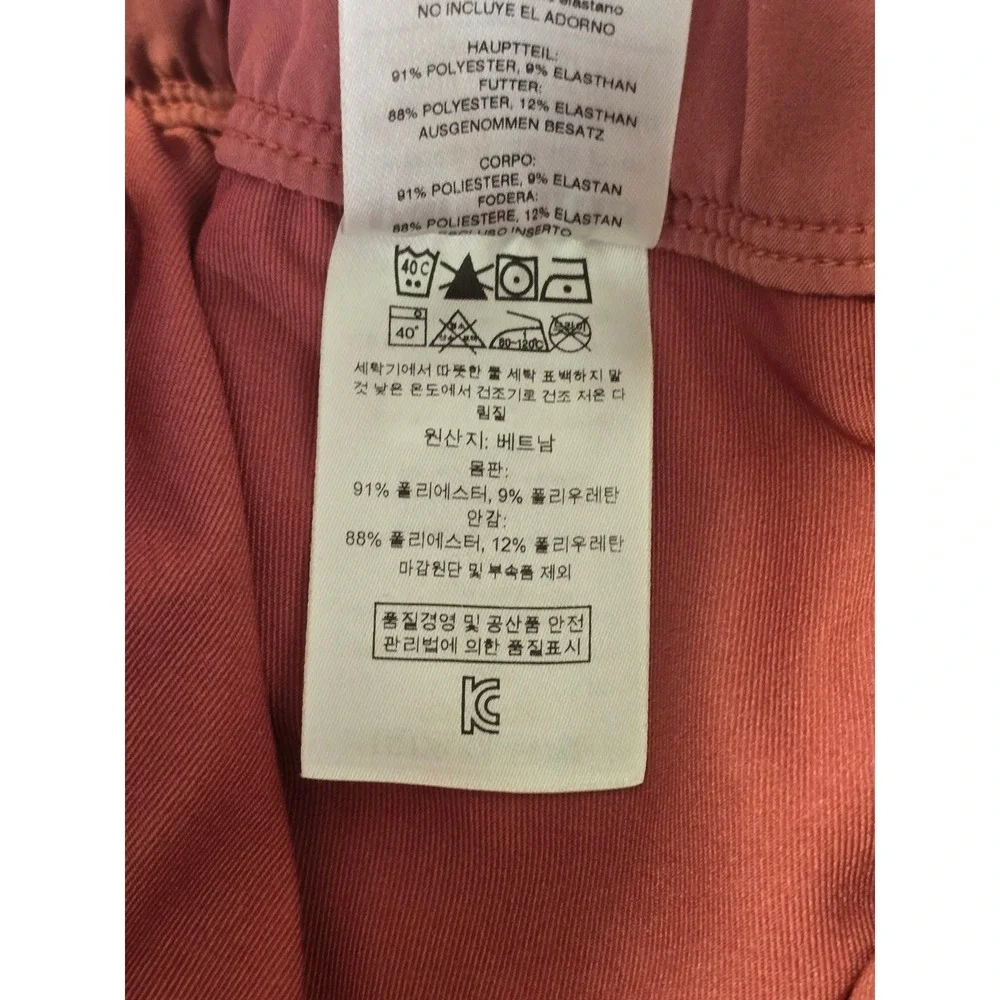 Patagonia Women Rosewood Pink Active Skort Hiking Travel Skirt with Liner Shorts - Picture 13 of 14